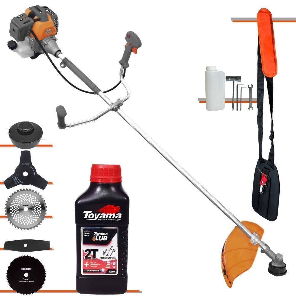 Roçadeira Tekna Rl520p 52cc 5 Em 1 + óleo Toyama 2t