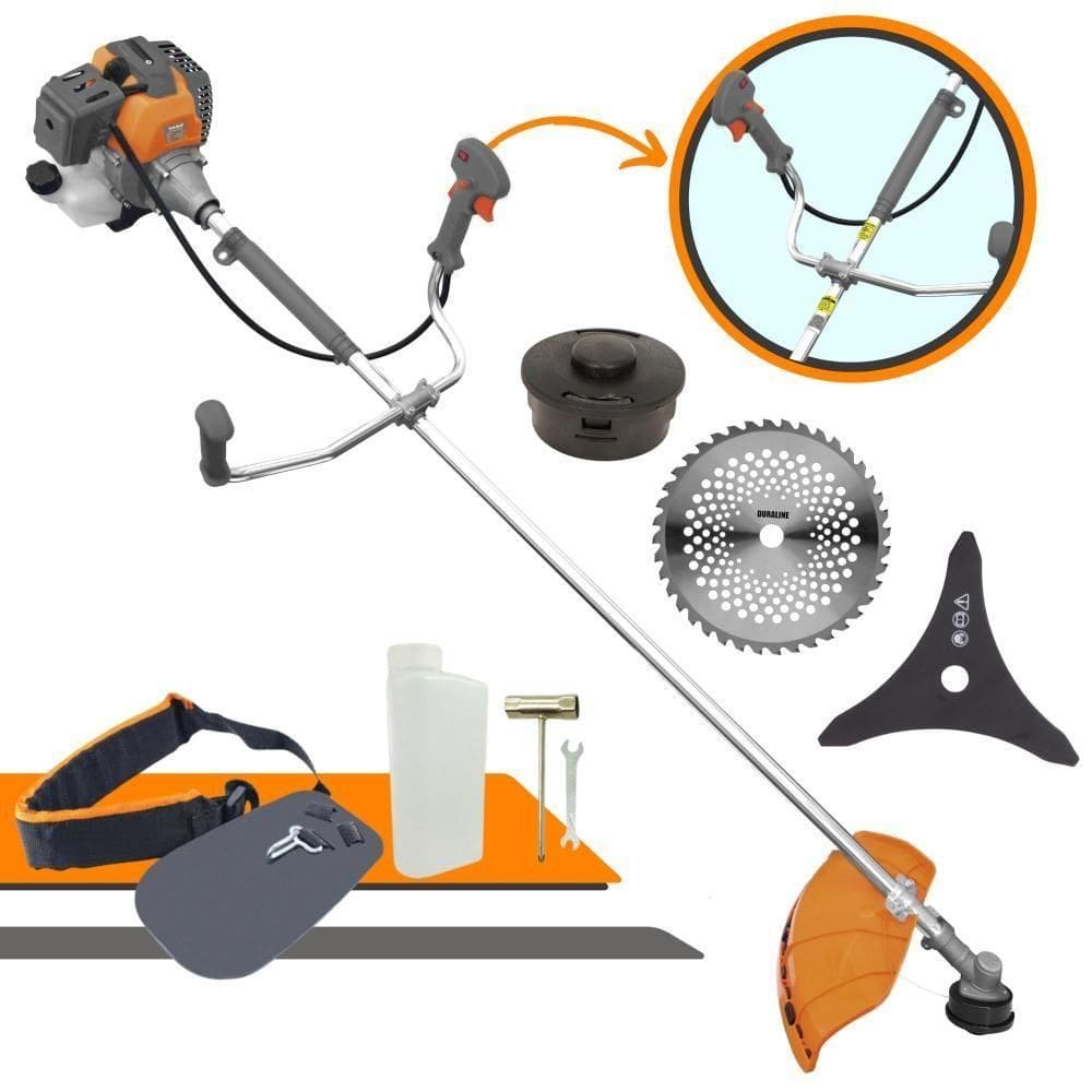 Roçadeira à Gasolina Lateral Rl430-p Tekna 1,7hp 3 Em 1