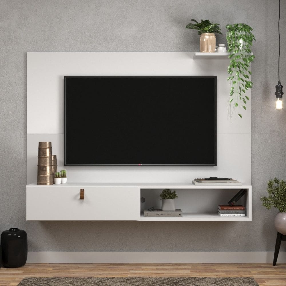 Painel para TV ate 50 Polegadas 1 Porta California J Carvalho