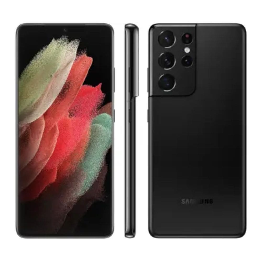 Usado: Samsung S21 Ultra 128 GB Preto - Bom