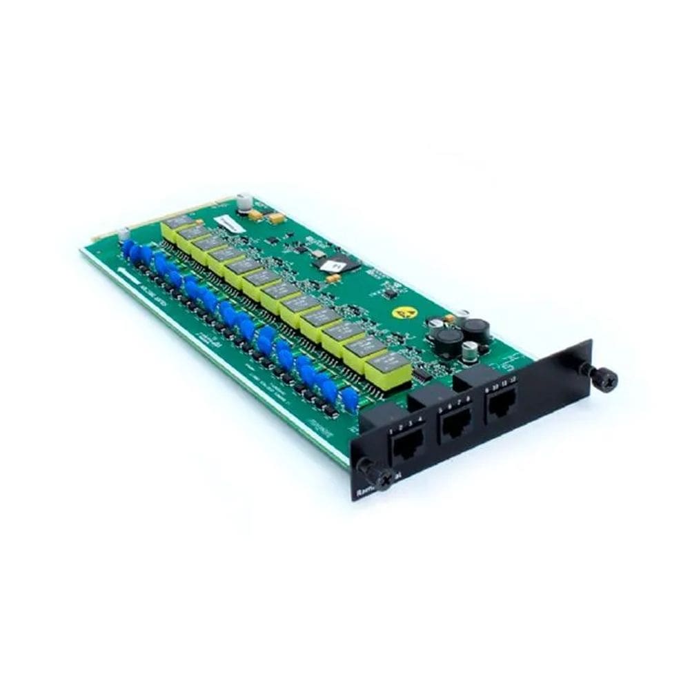 Placa Ramal Digital Unniti 12Rd 2000/3000 Rj45 Intelbras