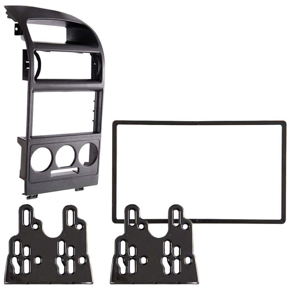 Moldura 2 Din Astra Ar Analógico 1999 à 2012 Preta Central Painel Mp5 Som Dvd Novum Ap-Epx191