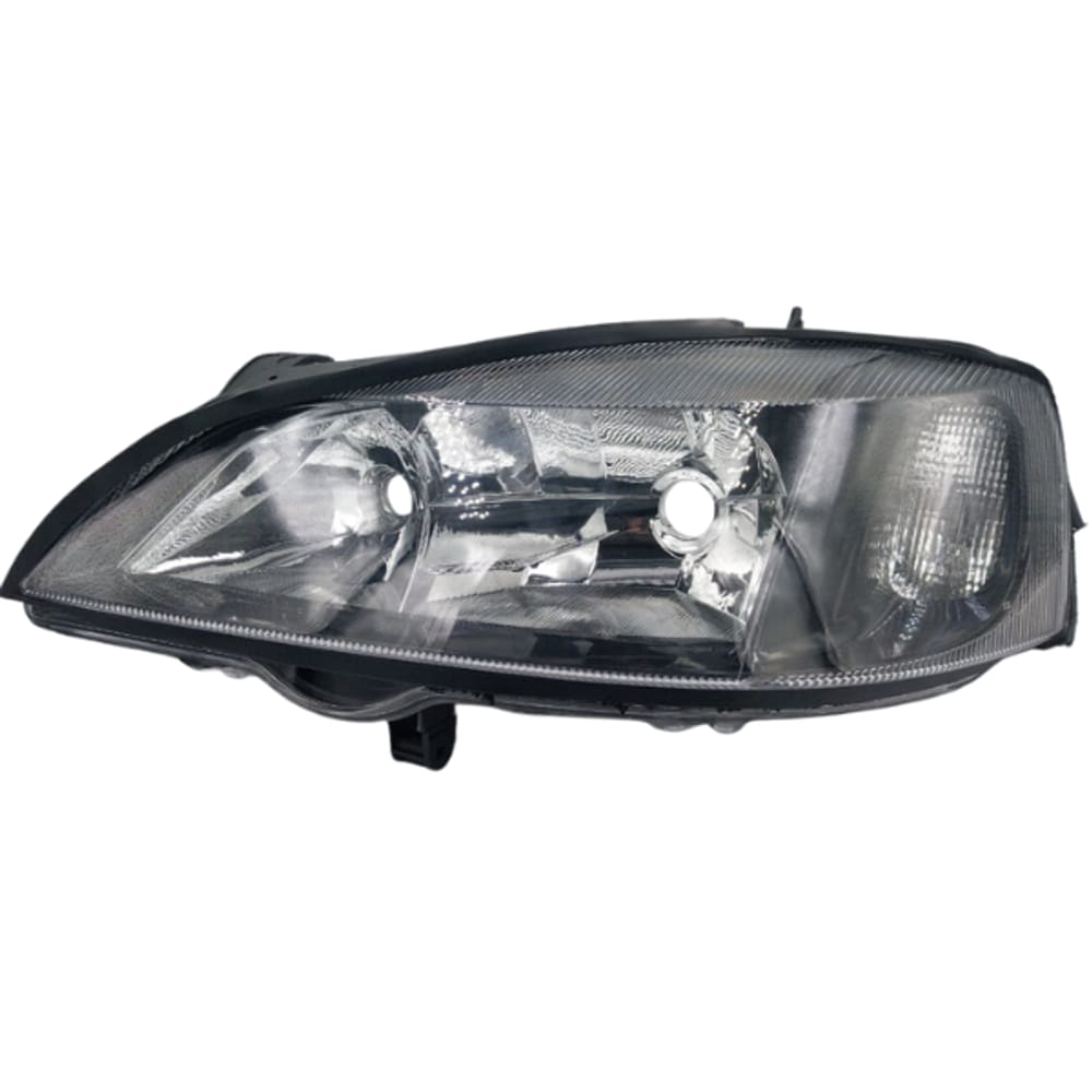 Farol Astra 98 99 00 01 02 Foco Duplo Máscara Negra Esquerdo/Motorista