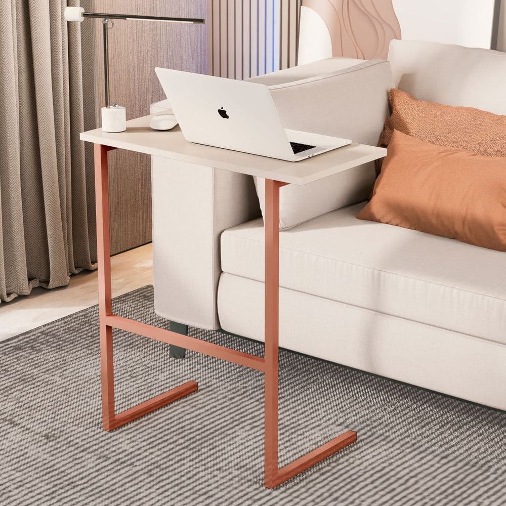 Mesa Para Notebook Thor Pérola Bronze