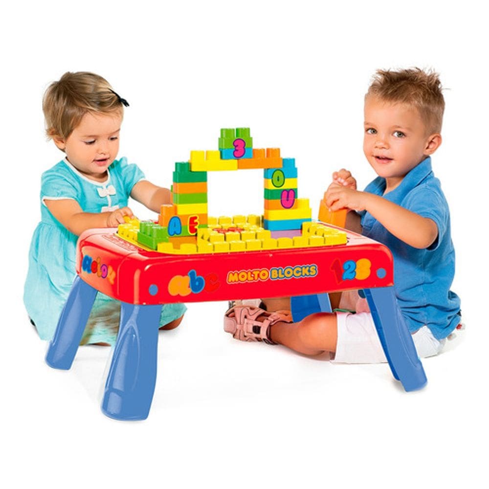 Baby Land Mesinha Criativa Molto Blocks - Cardoso