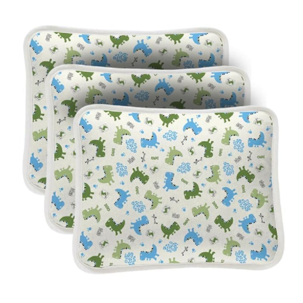 Kit 3 Fronhas Estampadas Para Travesseiros - Fofossauro