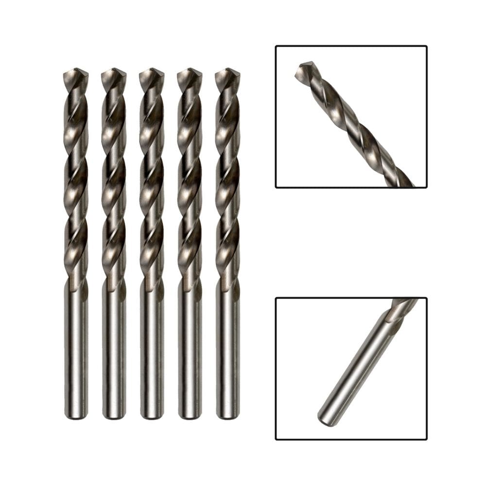 Kit 5 Brocas Aço Rápido HSS 12,0mm