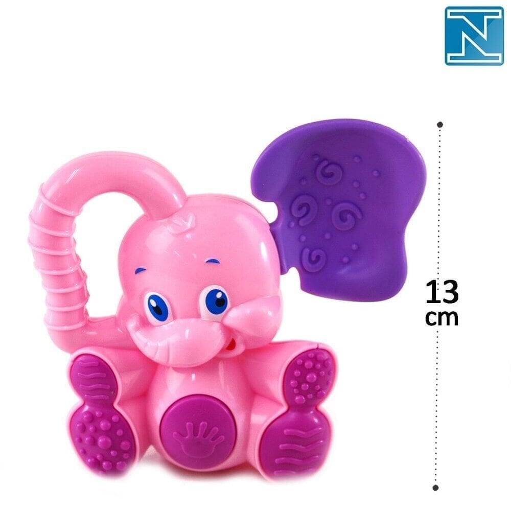 Chocalho de Elefante Baby AND FUN - Tudo em Caixa