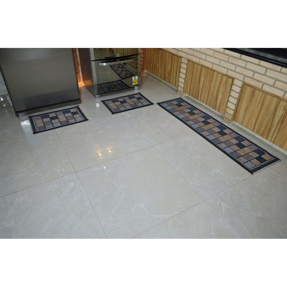 Jogo De Cozinha Unique Tabuleiro Multi-B Kit Com 3 Pecas