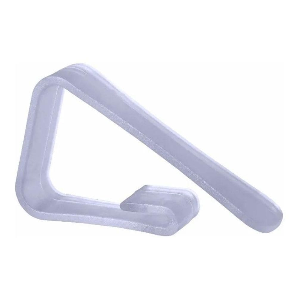 2X Prendedor De Toalha De Mesa 10 Unidades Cor Transparente