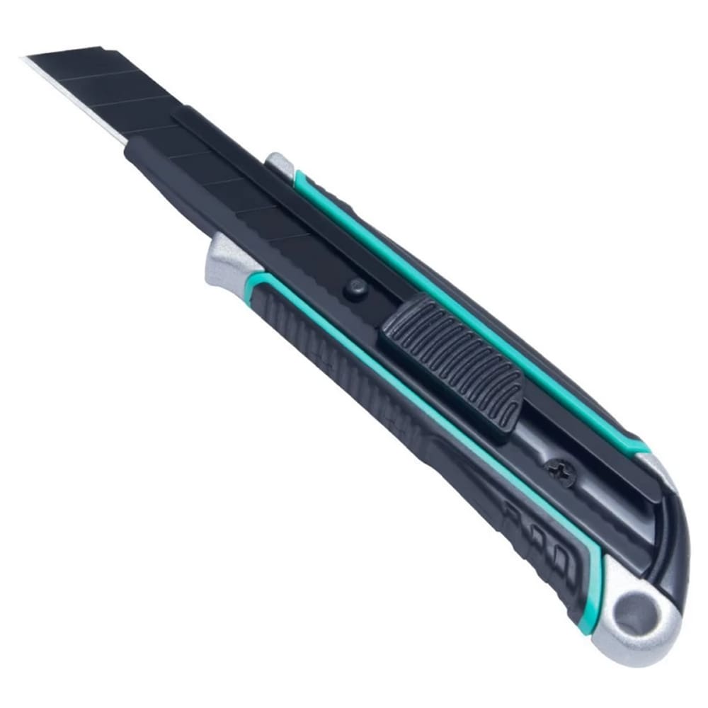 Estilete ProfissionaI 18mm Corpo em Aluminio Cabo Emborrachado Renna