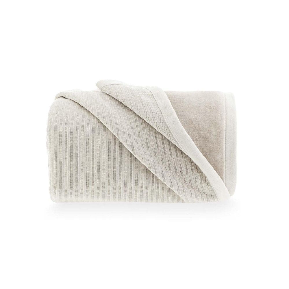 Cobertor Sollievo Queen Dupla Face 350G/M Kacyumara Off Whi