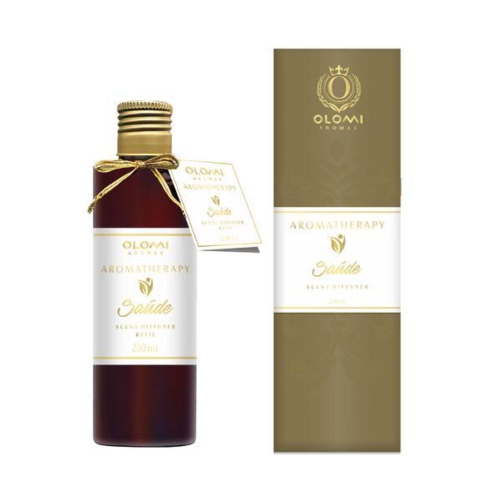 Refil Difusor Aromatizador Olomi Aromas Saúde 250Ml