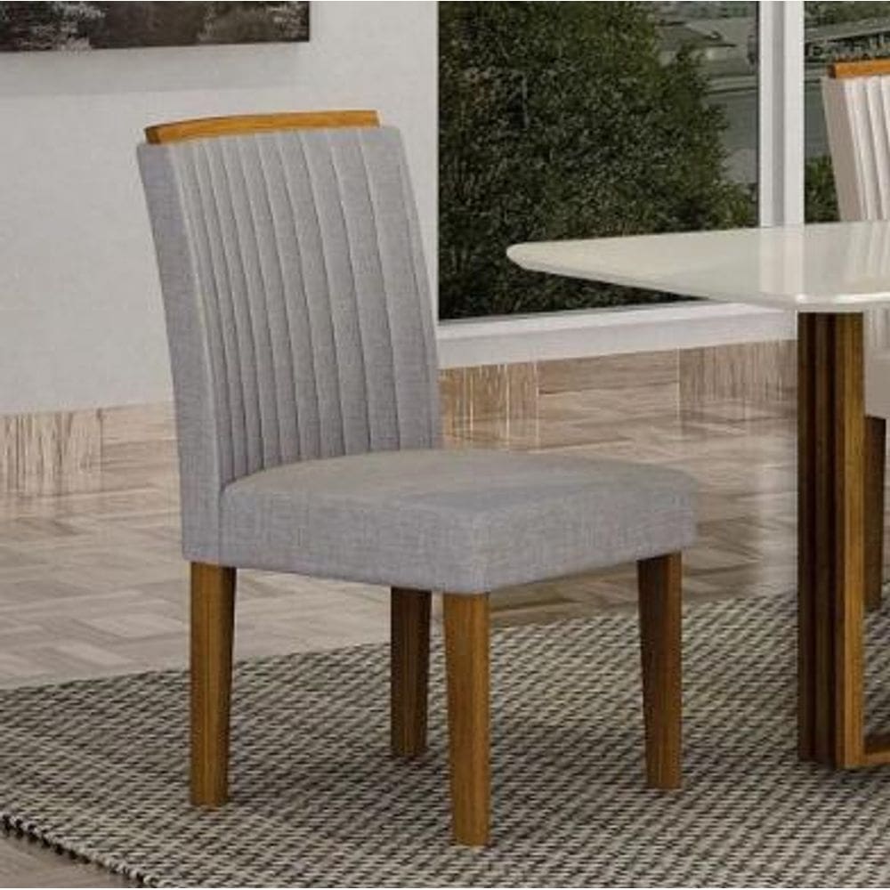 Cadeira Para Mesa de Jantar 2 Unidades Jade MDF - Leifer