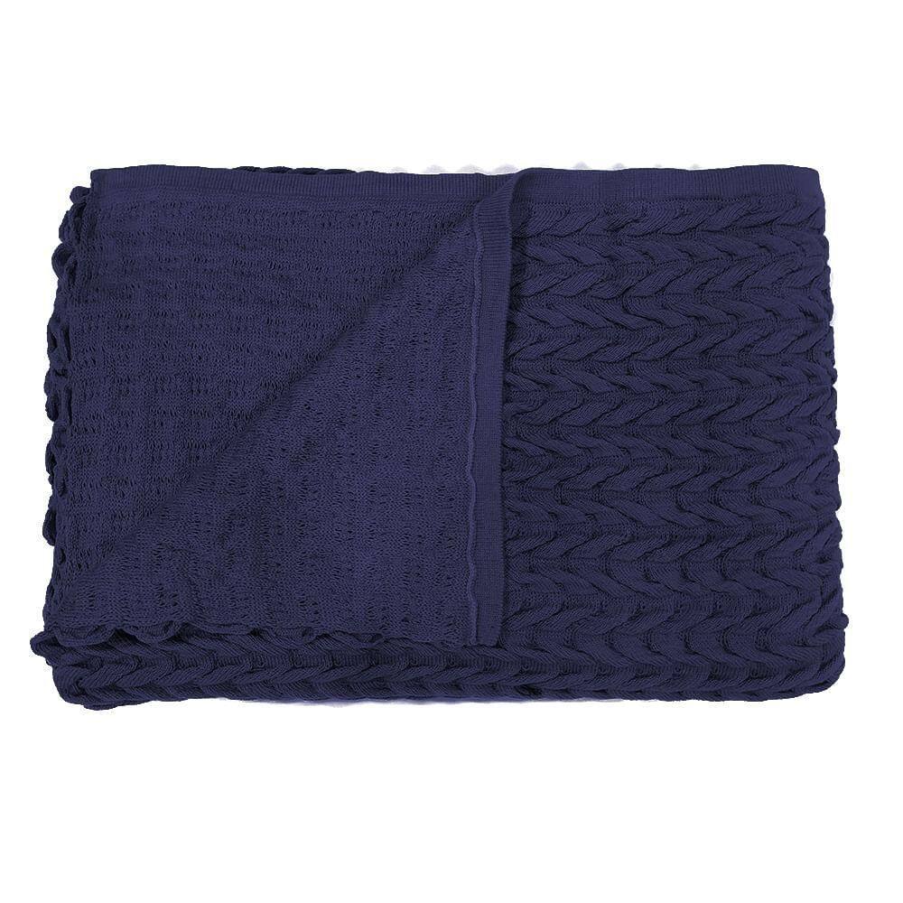 Peseira Decorativa Tricot Relevo 80 X 260 - Decortrico Denin