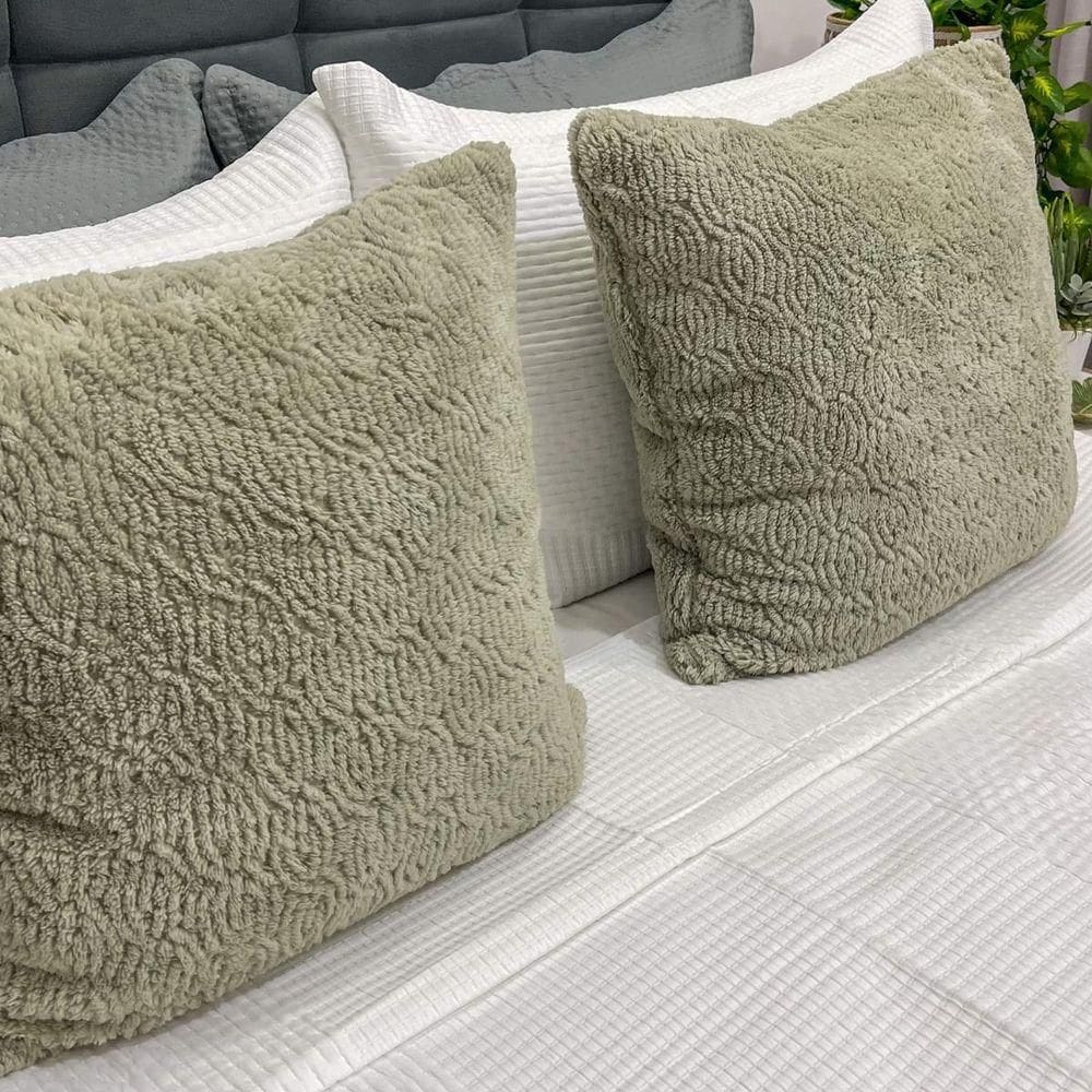 Kit 2 Almofadas Comfy 50x50 Alli Oliva