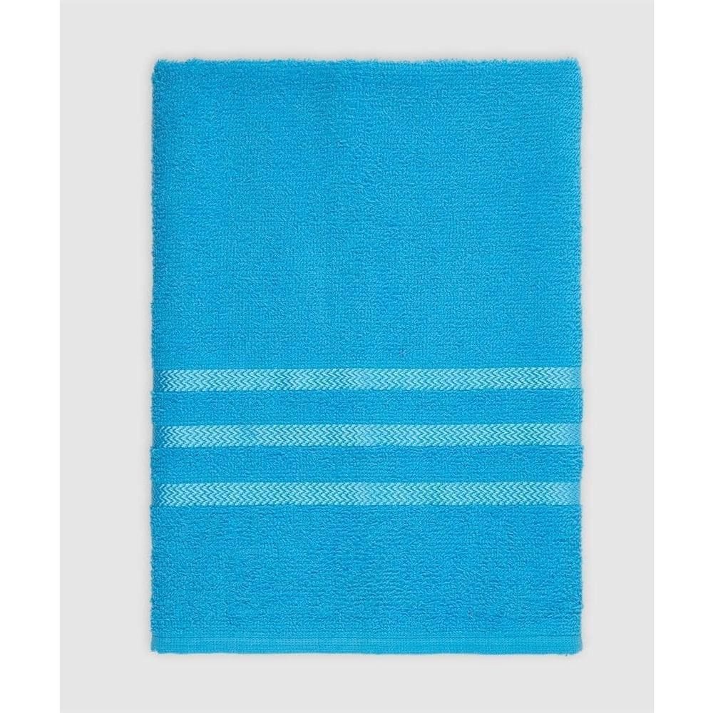 Toalha De Banho Avulso 68X130Cm Azul 100% Algodão