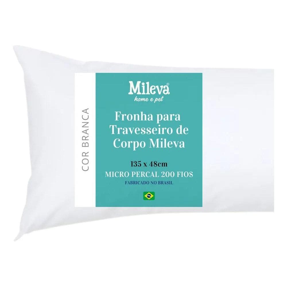 2X Fronha Para Travesseiro De Corpo Xuxão Cores 1,35M X 48Cm