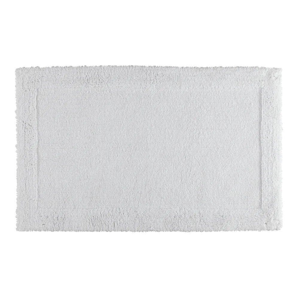 Tapete Indiano Riade Antiderrapante 50X80Cm Kacyumara Branco