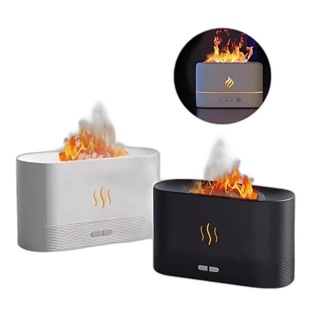 Umidificador Aromatizante Com Chamas Simuladas