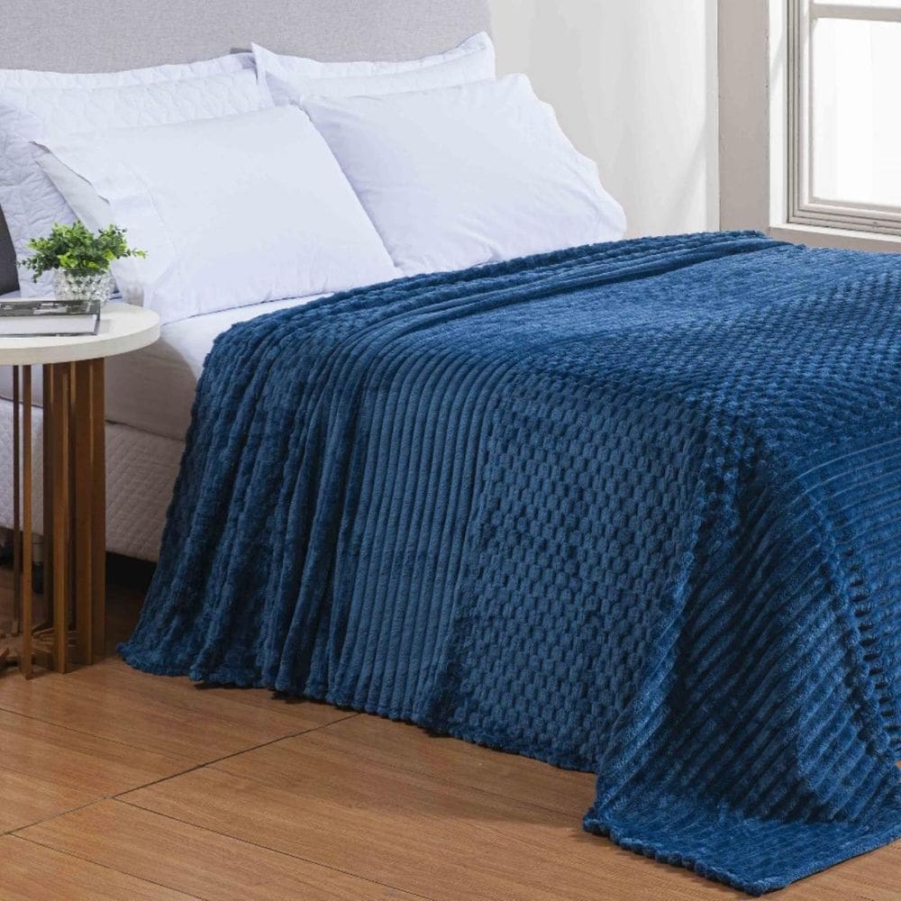 Cobertor Grosso King Dunna Antialégico Quentinho De Verdade