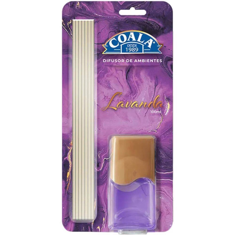 Difusor De Aromas Com Varetas 100Ml Coala Fragrância Lavanda