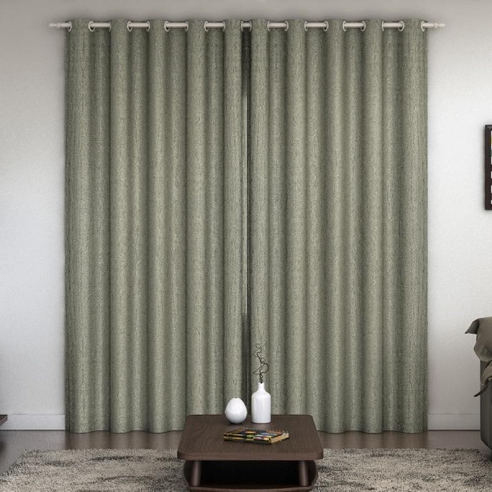 Cortina Quarto/Sala 3X2,60 Cristal Cetim Amassado