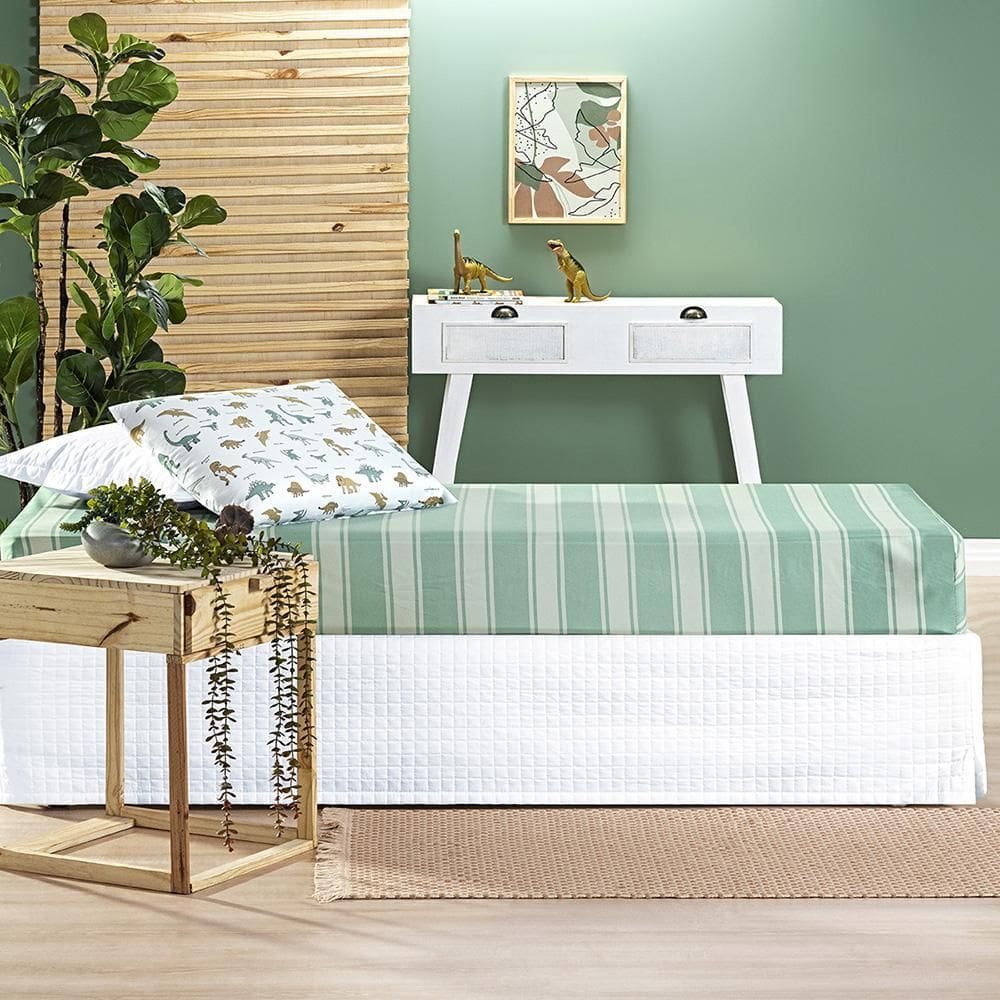 Jogo De Cama Solteiro Tutti 200 Fios 2 Pç Sonhos Coloridos