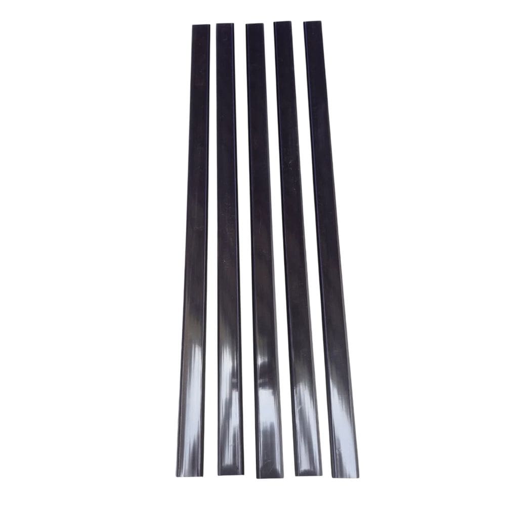 Porta Etiqueta Universal Bandeja 89 Cm Preto Kit 25