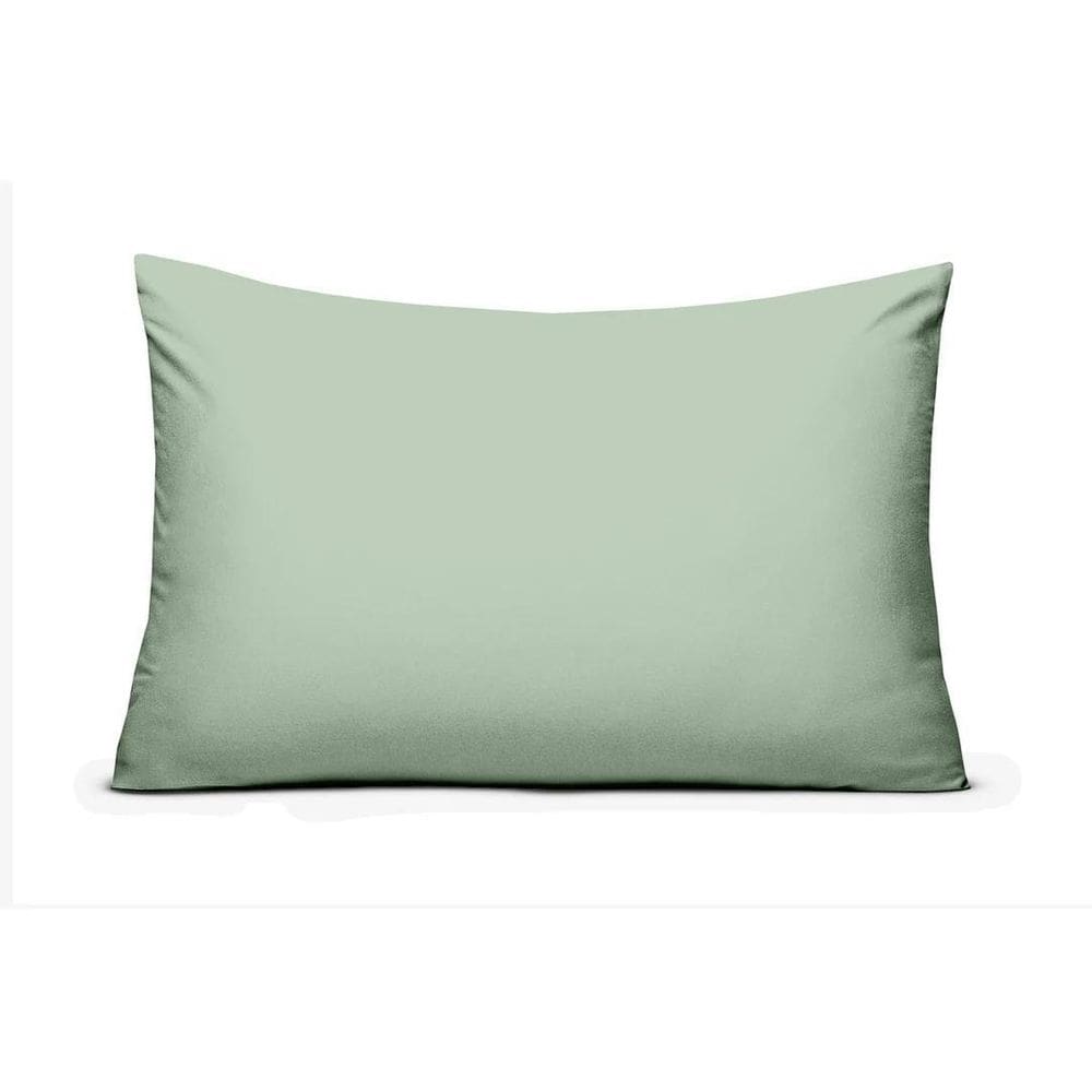 Fronha Avulsa De Malha 100% Algodão Fio Penteado Soft Verde