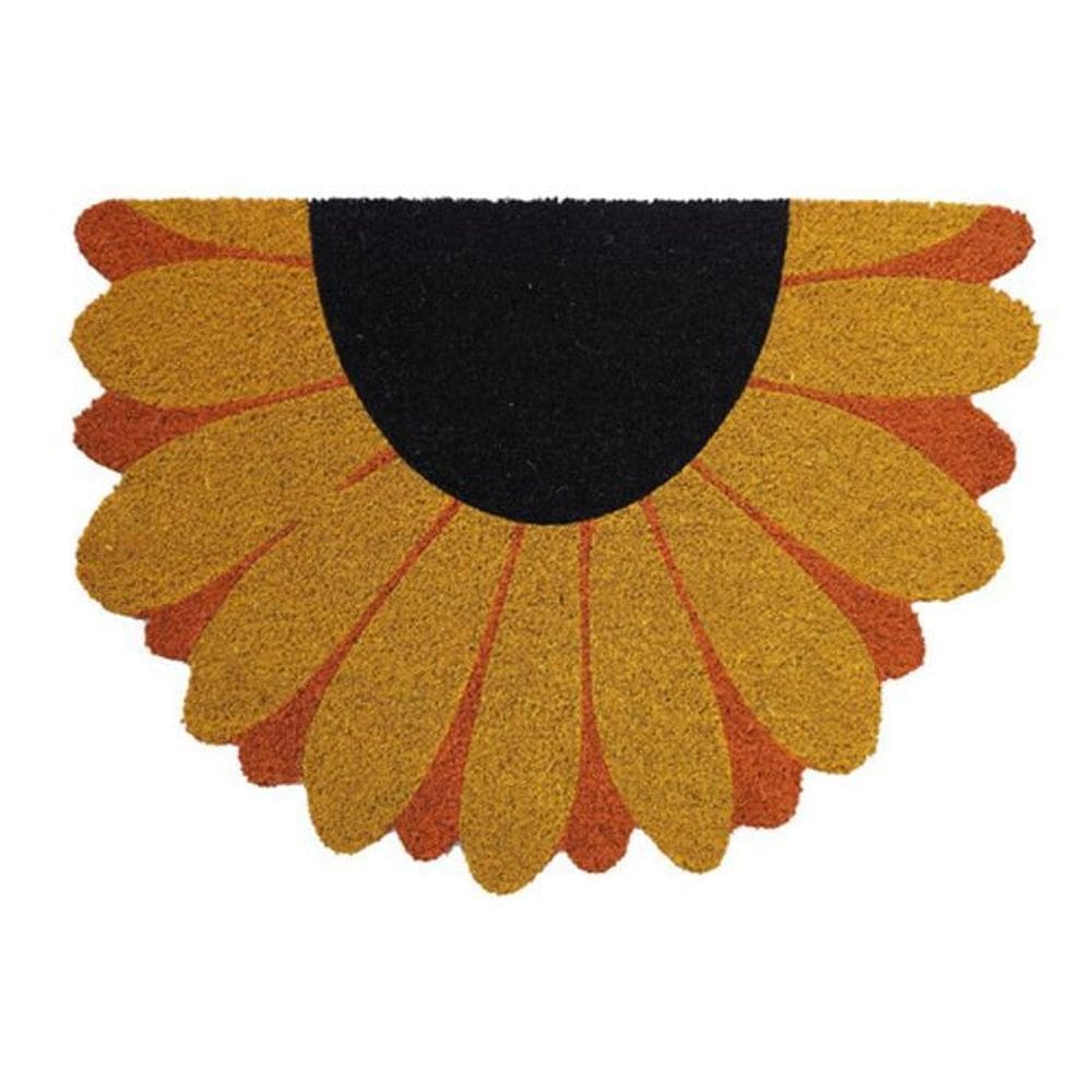 Tapete Retangular Multicolorido 50X70 Cm Inspire Flor