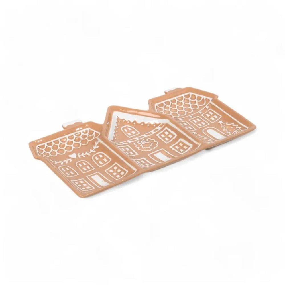 Sousplat Natalino Casa 33Cm 1068824 C/1Un Cromus