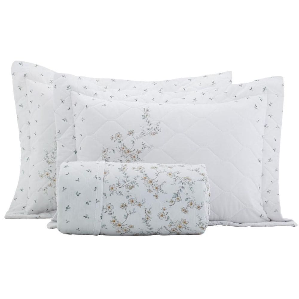 Cobreleito King Vida Bela 200 Fios Naome Kacyumara