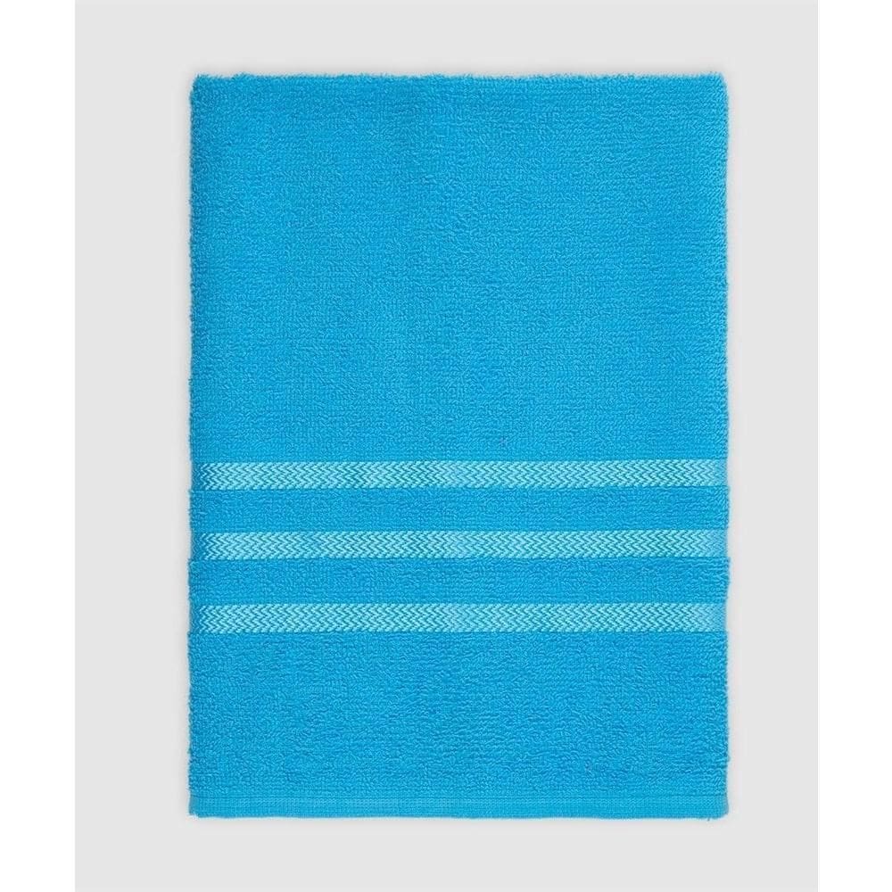 Toalha De Banho 68X130Cm 100% Algodão Azul