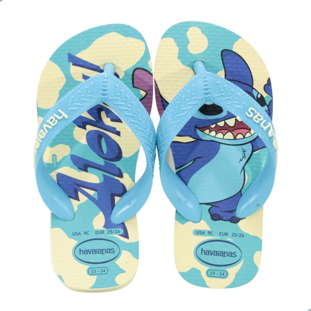Chinelo Infantil Havaianas Top Disney Classics Azul