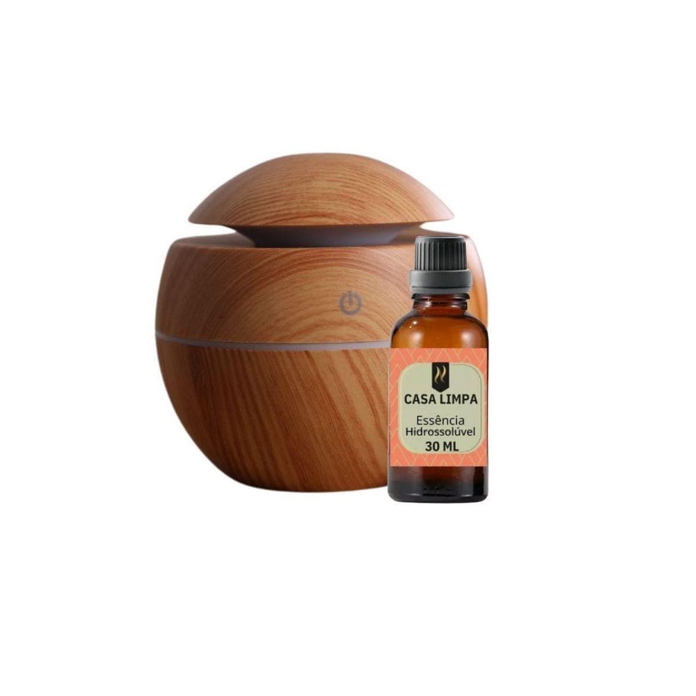 Kit Difusor Elétrico + Essência 30Ml Escolha Cor E Essência