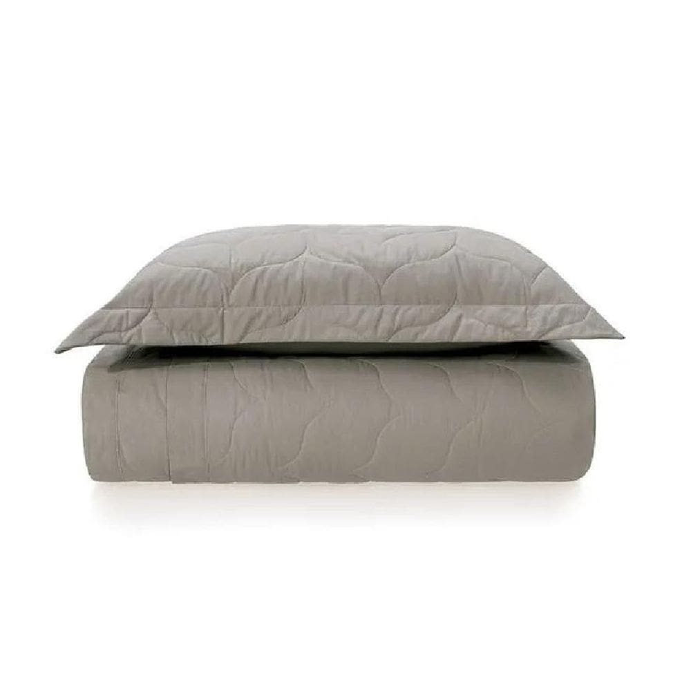 Colcha Solteiro 200 Fios Algodão Tom Funghi Karsten