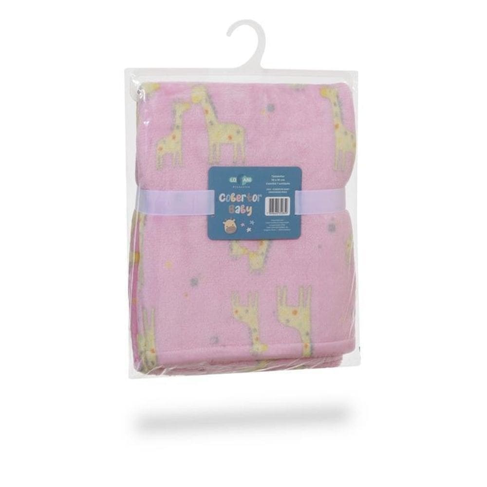 Cobertor Fofy Baby Girafinhas Loani