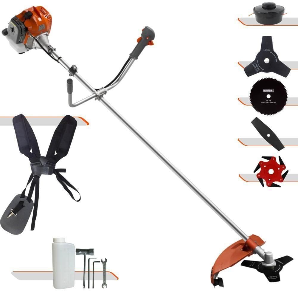 Roçadeira Rl430acntk Tekna 43cc 1,7hp Com 5 Opções De Cortes