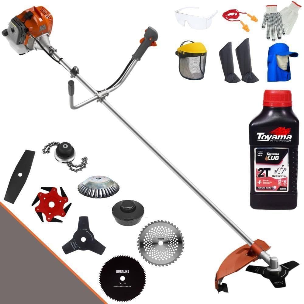 Roçadeira 8 Em 1 Rl520acntk à Gasolina + Epi + óleo Toyama