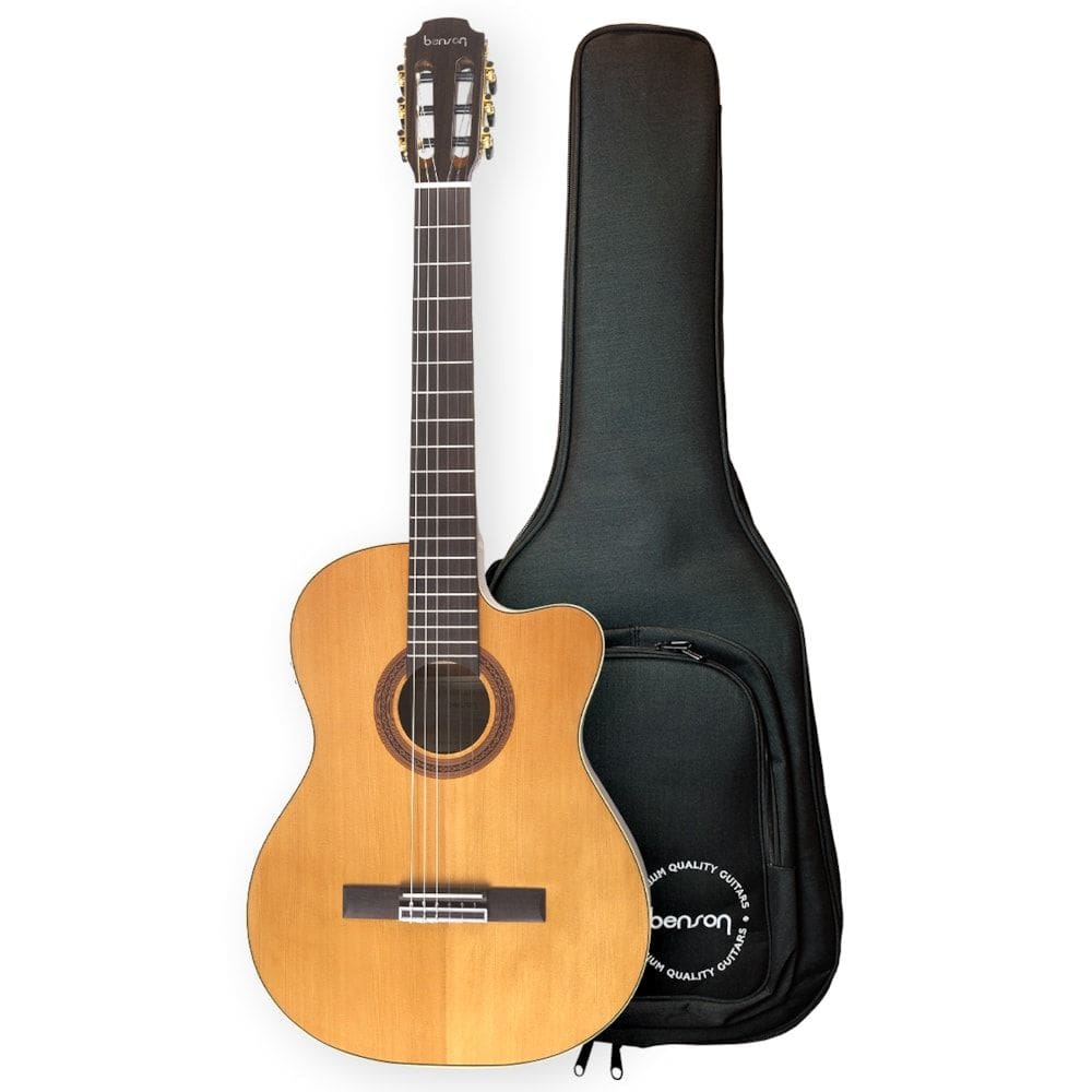Violão Nylon Benson Exc900ce N - Violão Classico -
