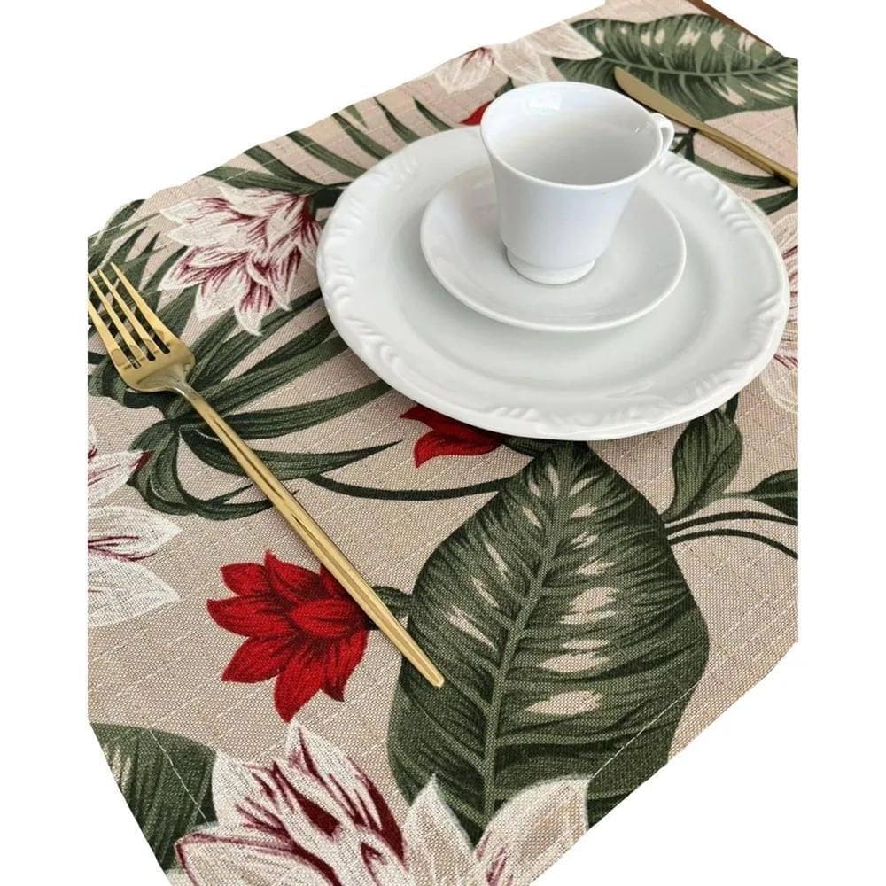 2X Kit Cozinha Jogo Americano 6 Peças