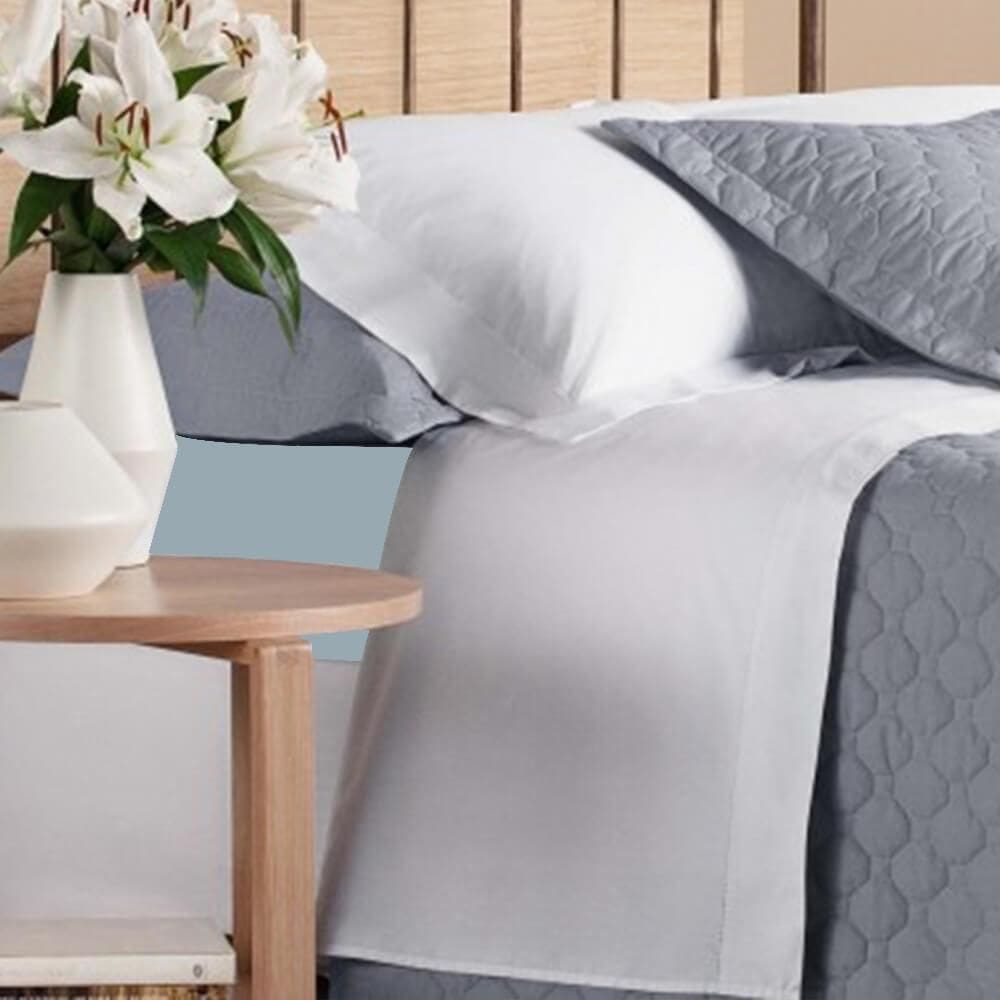 Lençol Elástico Solteiro 200 Fios Privilege Andreza Verde