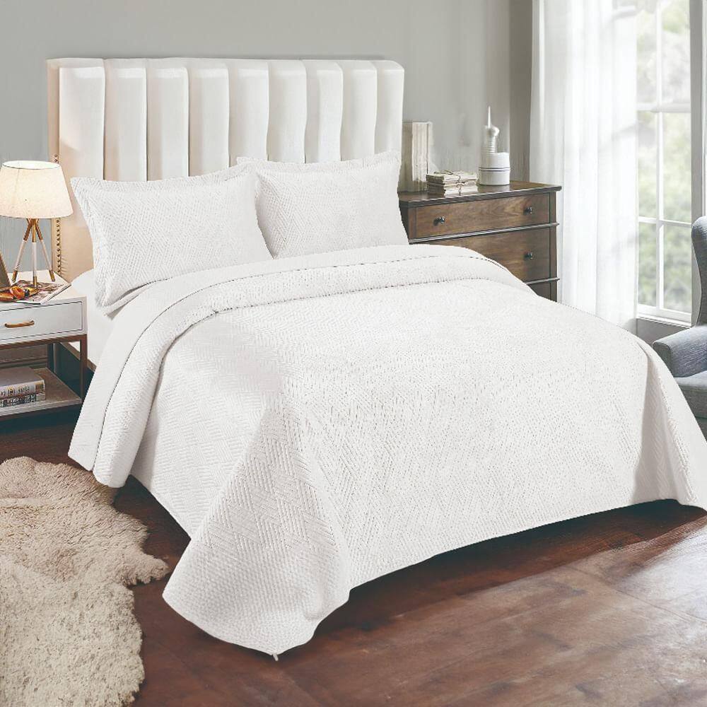 Kit Colcha / Cobre Leito Solteiro Sonhare Velvet Sultan Off