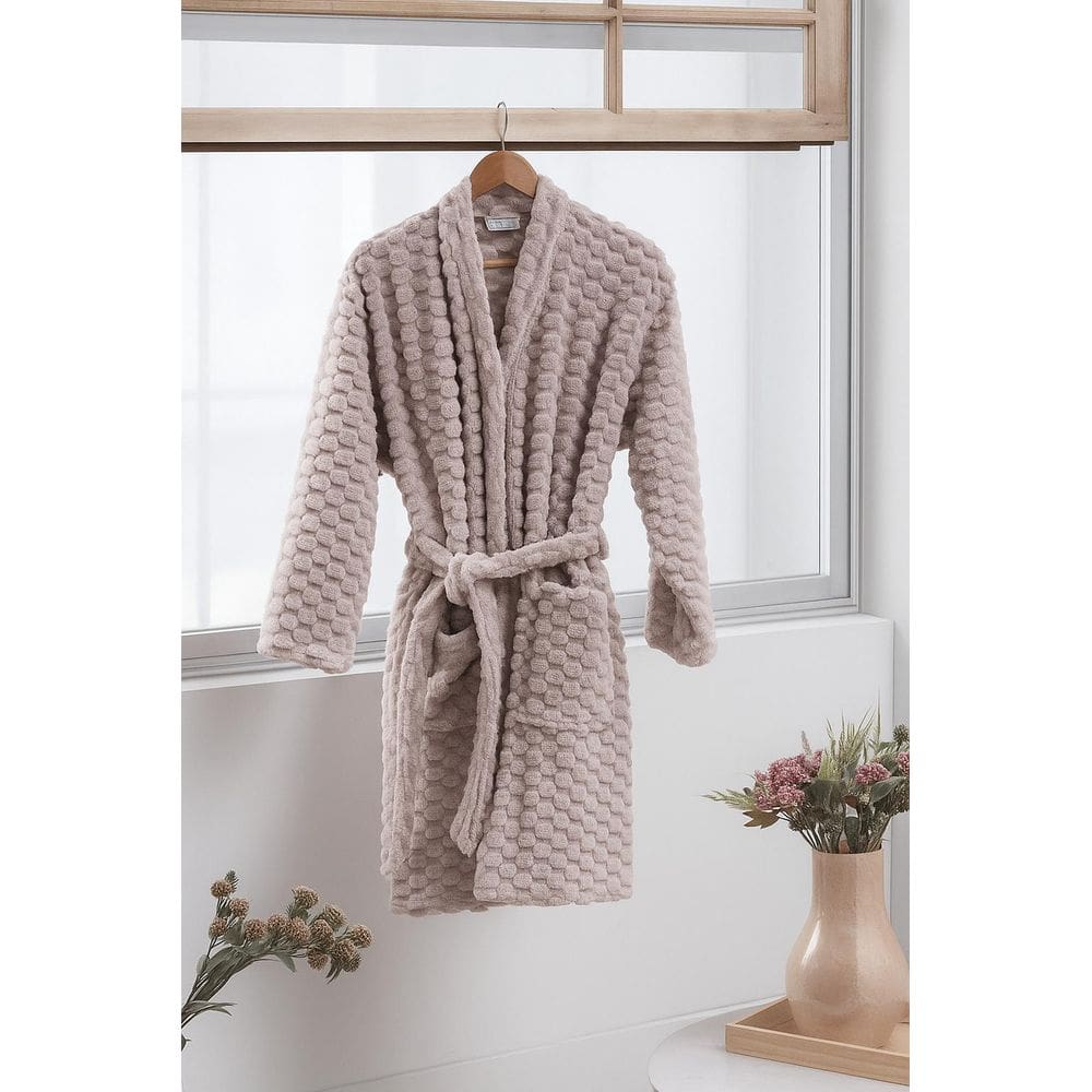 Roupão De Plush Peluciado Zurich G - Kacyumara - Rose
