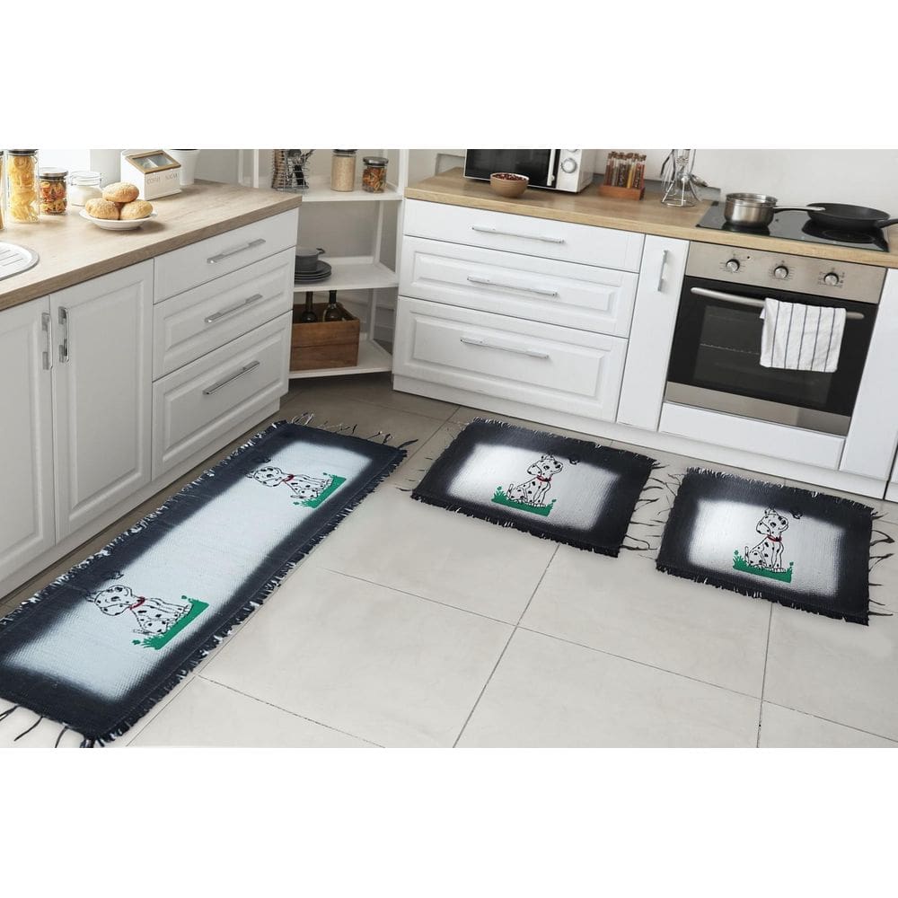 Jogo Passadeira Cozinha Kit 3 Peças Mexicano Decorado Dalmat