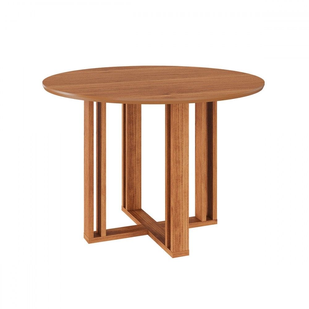 Mesa de Madeira Flora 110 Cm Cinamomo - Cimol