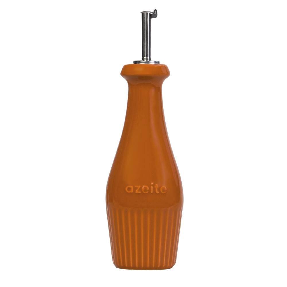 Azeiteiro Linha Assar e Servir 18,5 cm Laranja  348 ml