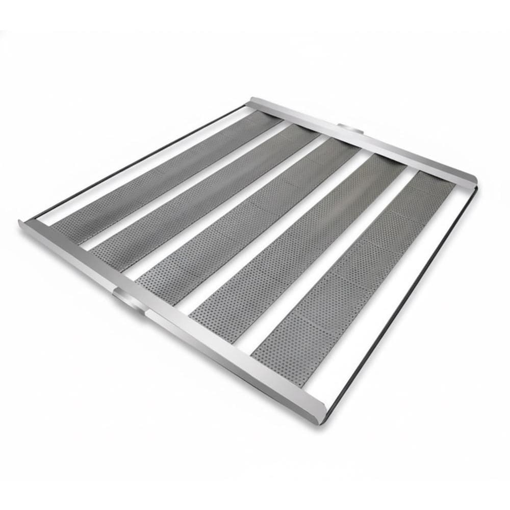 Kit com 10 Assadeiras de Pão Francês Baronesa 58x70cm 5 Tiras 9cm