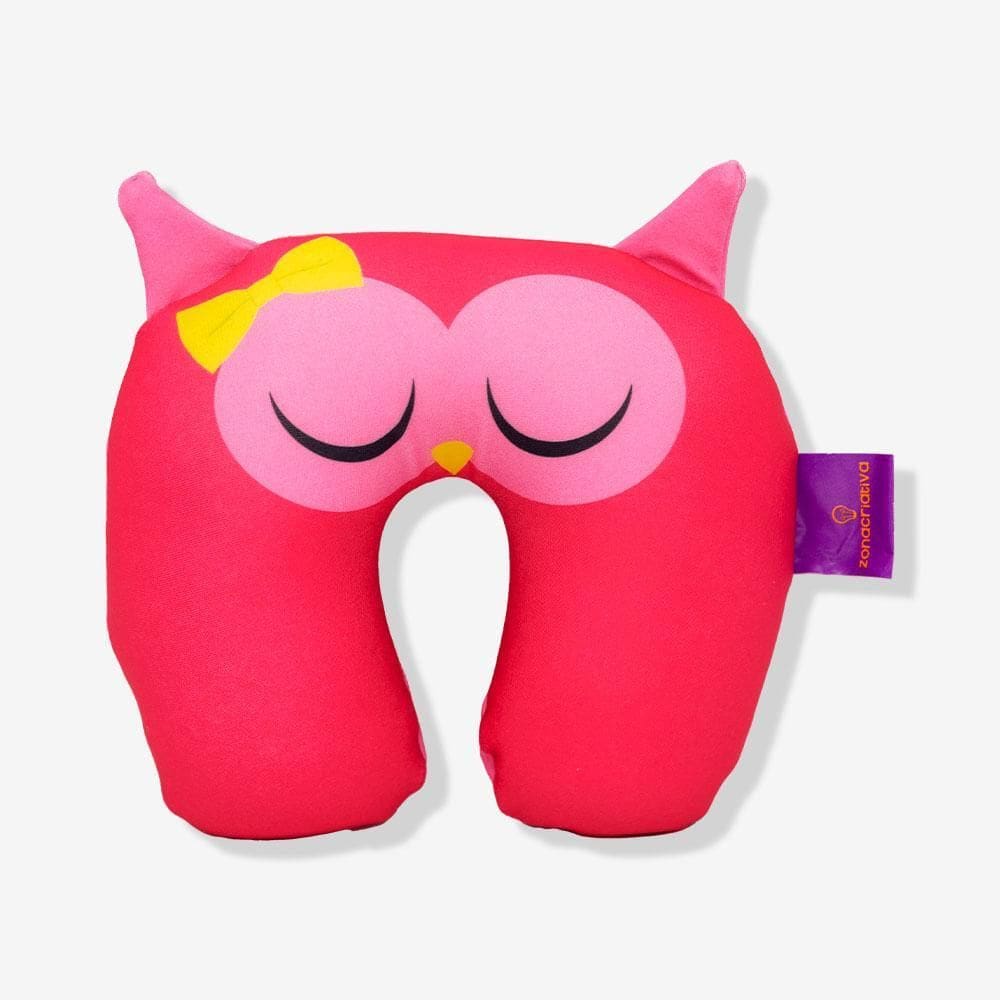 Almofada Pescoço Infantil 1 A 3 Anos Coruja - Zonacriativa
